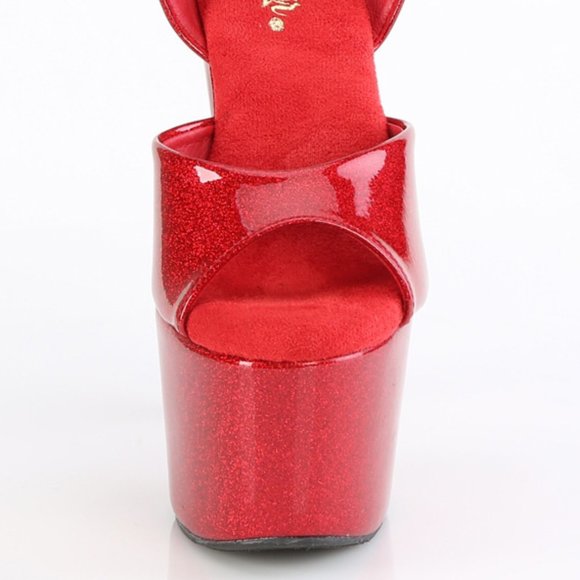 Glitter Platform High Heel Shoes - Picture 4 of 4